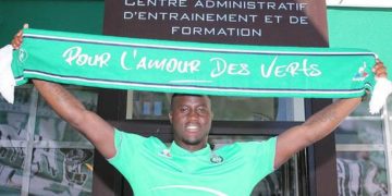 Saint-Etienne: Henri Saivet marque contre Caen (Caen 0-2 Saint-Etienne)